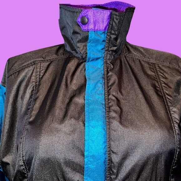 SALE ‼️‼️ Vintage 3/4 Zip Sunburster Performance Sports  Jacket Size Large - Picture 2 of 6